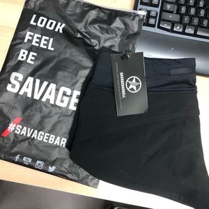 Savage Barbell Pacer Shorts MEDIUM Brand New with tags